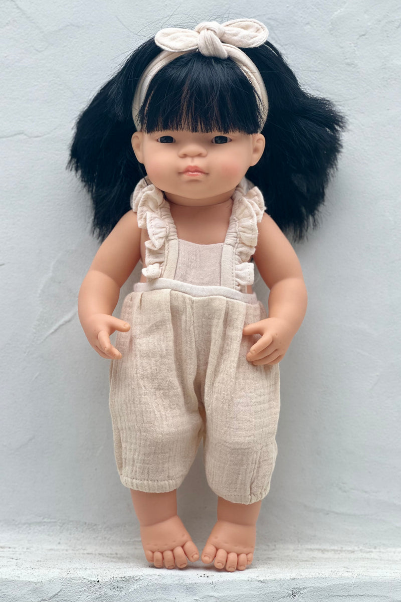 Miniland Doll Clothes | Olivia Romper & Headband 38cm