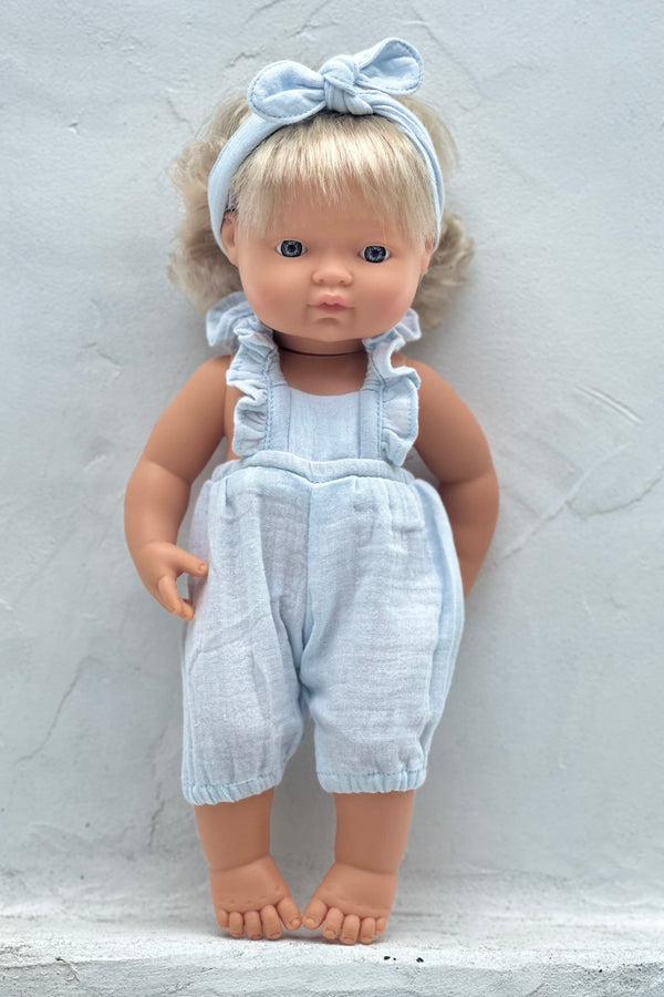 Miniland Doll Clothes | Olivia Romper & Headband 38cm