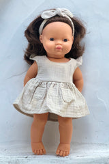 Miniland Doll Clothes | Chloe Dress & Headband 38cm