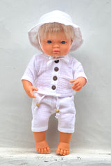 Miniland Doll Clothes | Harry Top, Pants & Hat 38cm