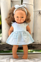 Miniland Doll Clothes | Chloe Dress & Headband 38cm