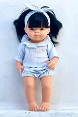 Miniland Doll Clothes | Lulu Top, Pants & Headband 38cm