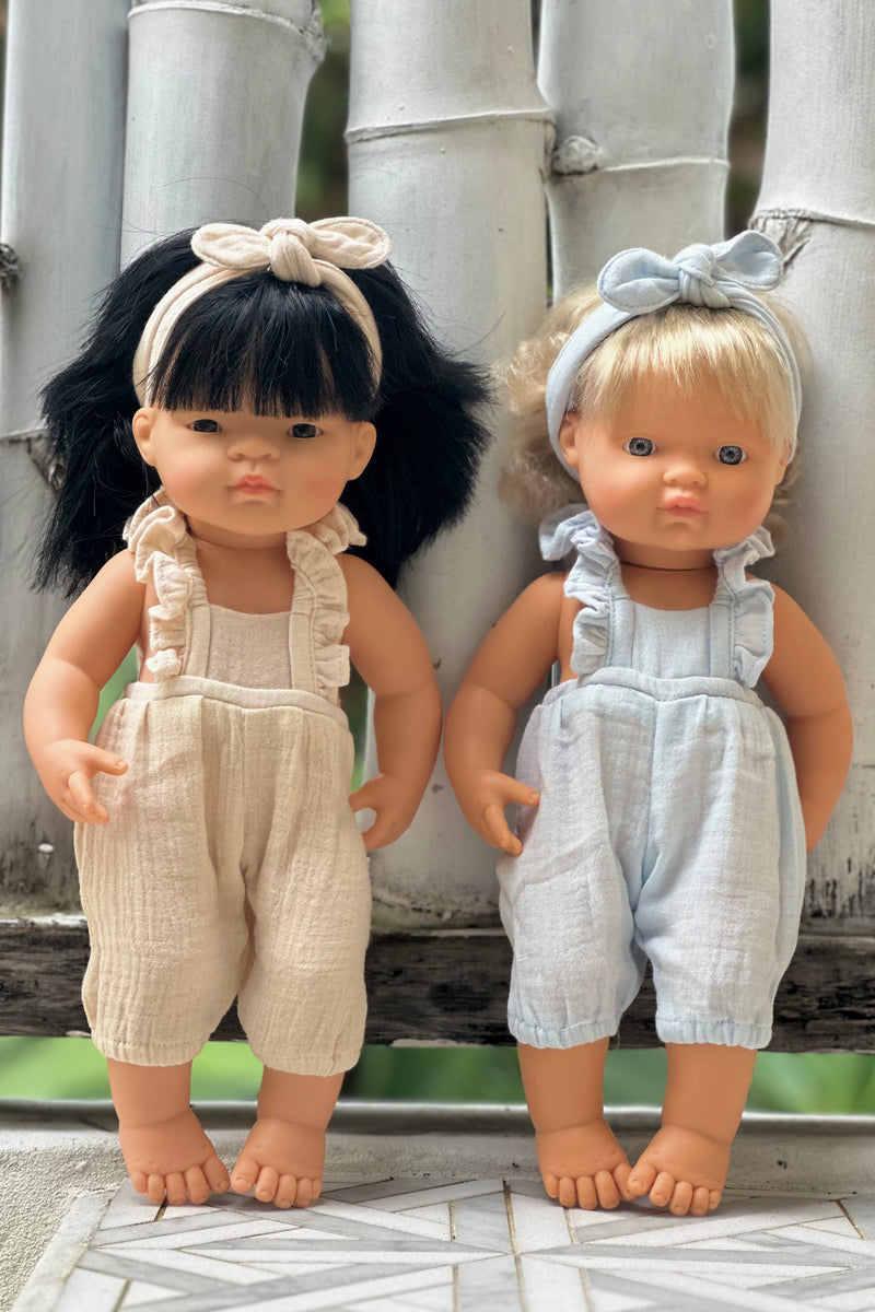 Miniland Doll Clothes | Olivia Romper & Headband 38cm