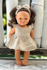 Miniland Doll Clothes | Chloe Dress & Headband 38cm