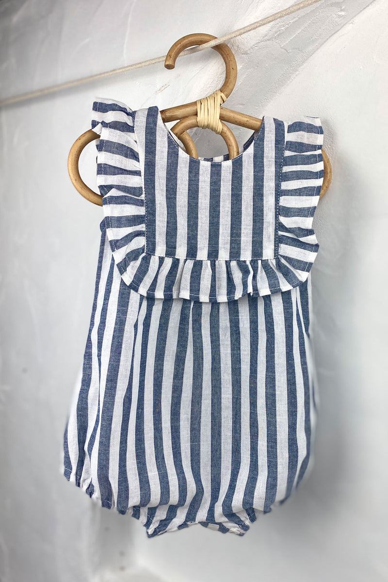 Dimity Romper | Stripe