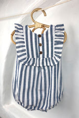 Dimity Romper | Stripe