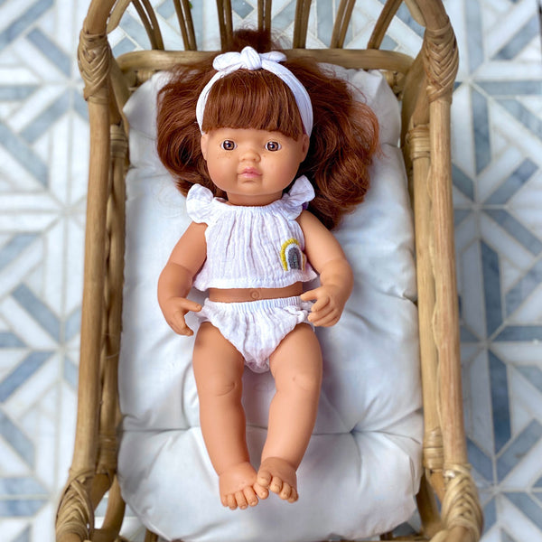 Crescent moon best sale doll crib